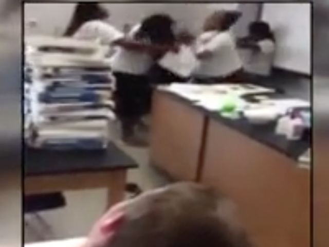 Teacher fight caught on camera